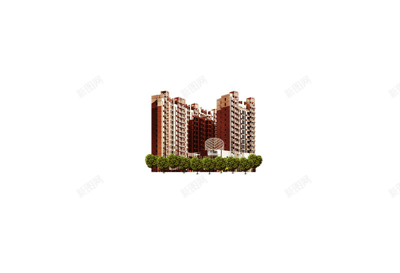 房地产商业住宅高楼png免抠素材_88icon https://88icon.com 住宅 公司 商业 房地产 高楼