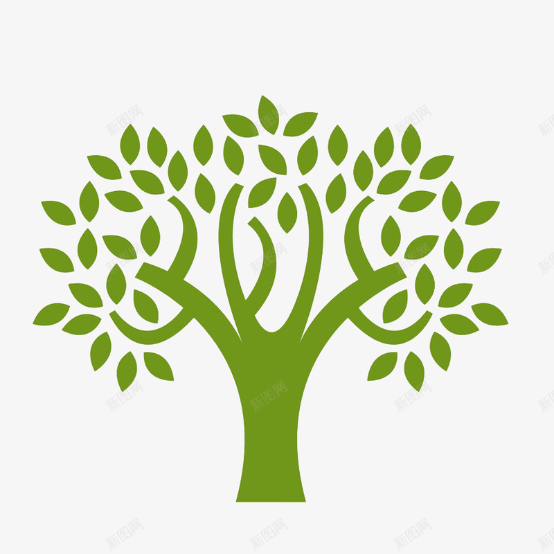 树木png免抠素材_88icon https://88icon.com T恤设计图案 健康 树叶 树木 矢量图案 绿色环保