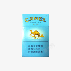 骆驼蓝新版香烟素材
