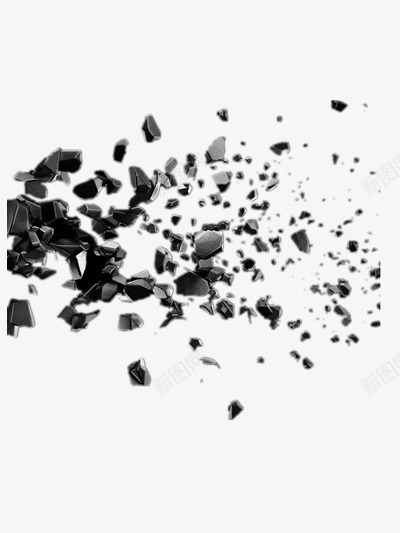 碎石png免抠素材_88icon https://88icon.com 石头 碎石块 碎石片 碎石装饰