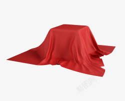神秘红布创意红布高清图片