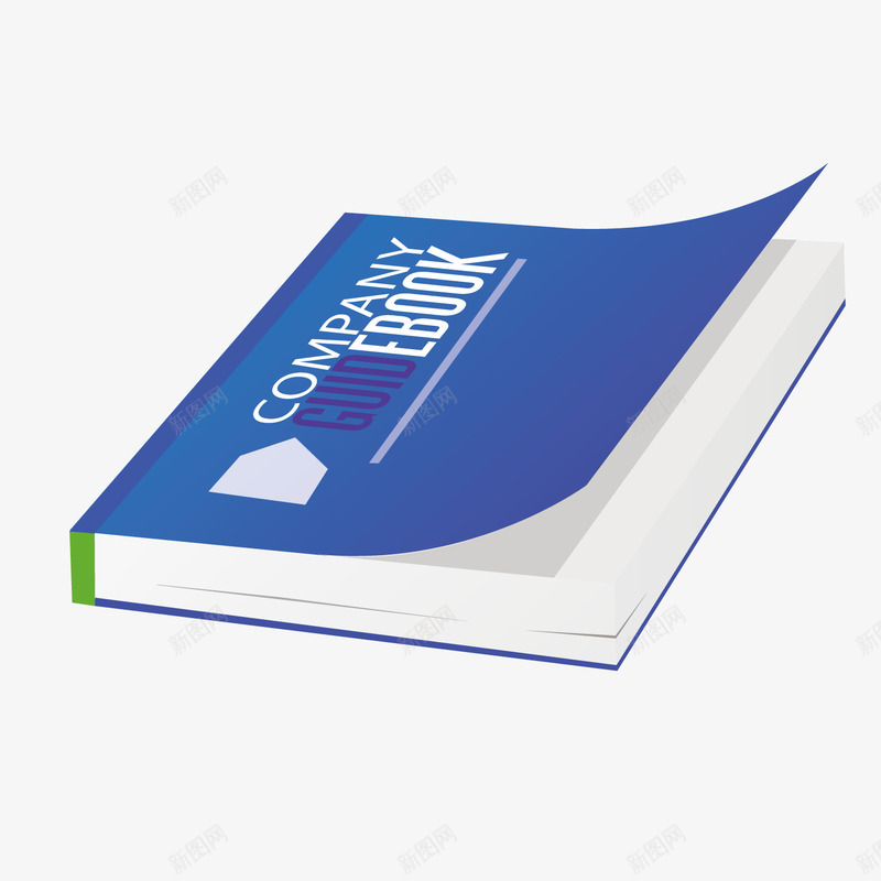 蓝色封皮书本书籍png免抠素材_88icon https://88icon.com 书本 书籍 封皮 蓝色