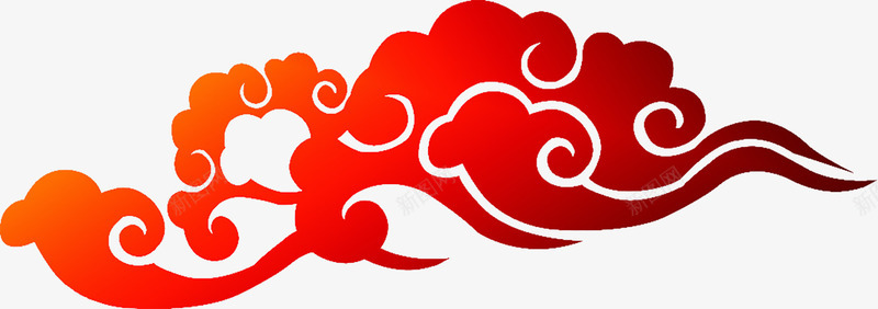 中国风红色渐变云纹png免抠素材_88icon https://88icon.com 中国风 云纹 云锦花纹 图案 大气的 手绘的 渐变 红色云纹 红色的 装饰