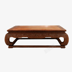 木制的桌子中式木制小茶几高清图片