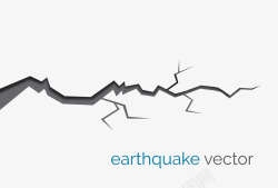 地震裂痕素材
