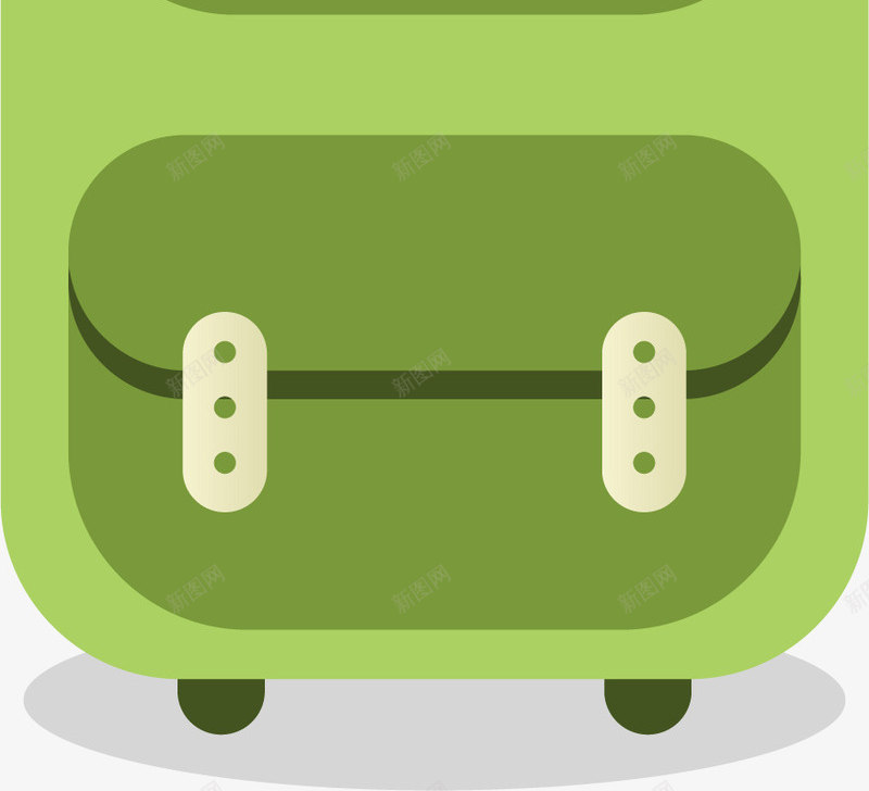 绿色行李箱png免抠素材_88icon https://88icon.com 出差旅行 卡通拉杆箱 卡通旅行箱 卡通行李箱 手绘拉杆箱 旅游旅行 箱包 绿色拉杆箱 绿色行李箱