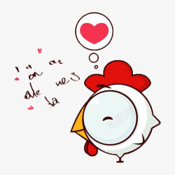 母鸡的想像素材