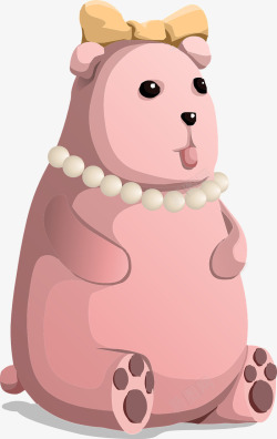 粉色的母猪素材