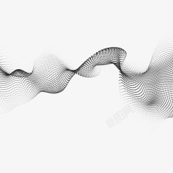 渐变抽象底纹背动感几何波点元素图案高清图片