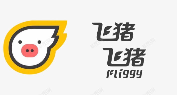 旅游logo飞猪LOGO图标图标