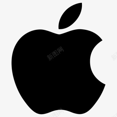 苹果显示器图标苹果手机LOGOiPhone标志图标图标