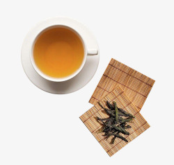 乌龙茶茶叶陶瓷茶杯茶叶茶杯高清图片