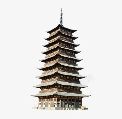 中国古代建筑塔素材