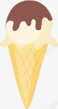 卡通冰淇淋矢量图图标图标