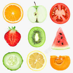 红色西瓜水果图标高清图片