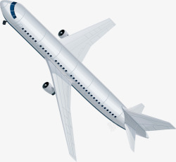 交通旅游飞行的飞机矢量图高清图片