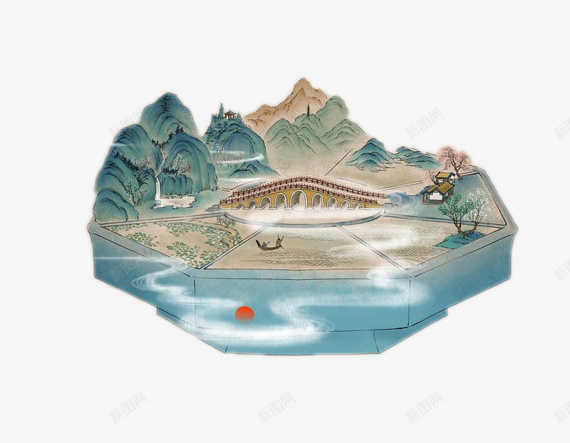 水墨山风景png免抠素材_88icon https://88icon.com 图片 山 水墨 素材 风景