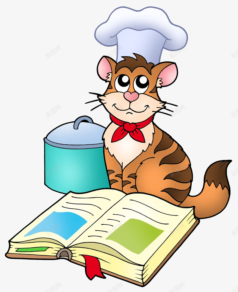 书本前的厨师小猫png免抠素材_88icon https://88icon.com 书本 动物 卡通 厨师 喂养 宠物 小猫 小猫咪 猫 猫咪 猫咪胡子 胡子 胡须