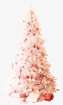 矢量创意圣诞树粉色创意圣诞树高清图片