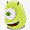 迈克华斯基怪兽公司png免抠素材_88icon https://88icon.com mike wazowski 华斯基 迈克