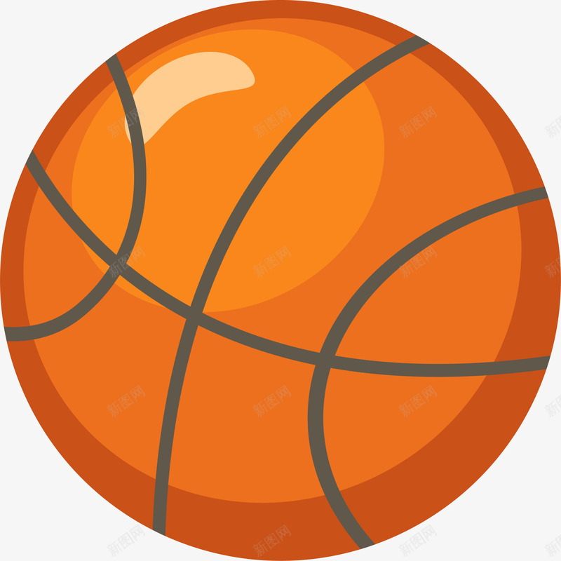 橙色卡通篮球png免抠素材_88icon https://88icon.com 卡通篮球 橙色篮球 比赛 球赛 竞技 装饰图案