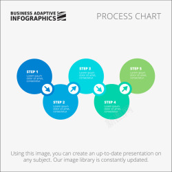 圆形步骤步骤流程图矢量图高清图片