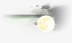 中秋淘宝淘宝中秋节元素月亮高清图片