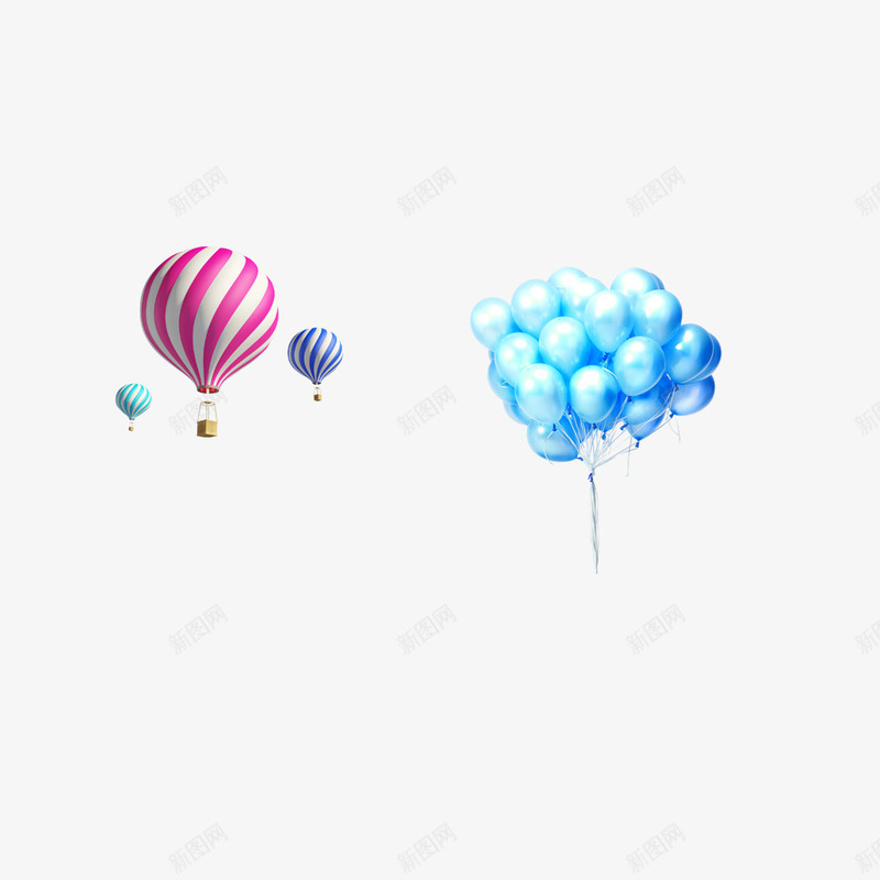 气球热气球蒸汽球png免抠素材_88icon https://88icon.com 气球 热气球 空气球 蒸汽