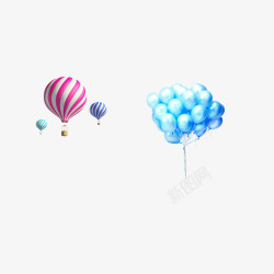 蒸汽球png气球热气球蒸汽球高清图片