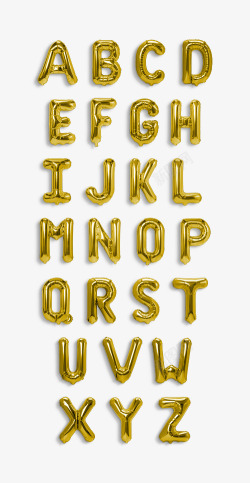 英文字母D黄色字母高清图片