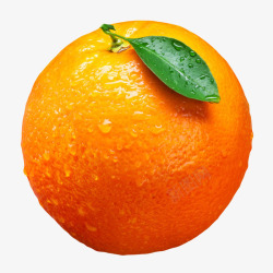 江西橙色香甜带水珠的水果奉节脐橙实高清图片