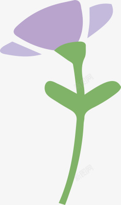 手画可爱的春天动物和自然素材