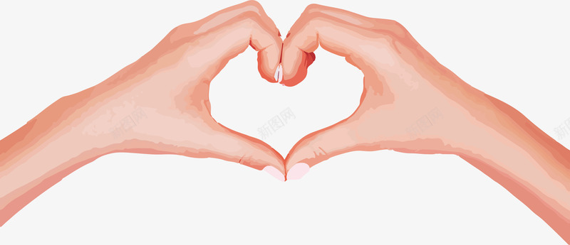 双手比心矢量图ai免抠素材_88icon https://88icon.com 双手比心 右手 左手 心形 比心 爱心 矢量图