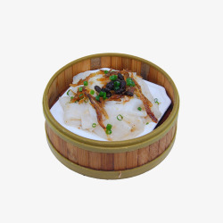 实物豆豉鲮鱼陈村粉素材