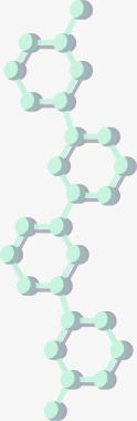科学绿色化学结构式图标图标