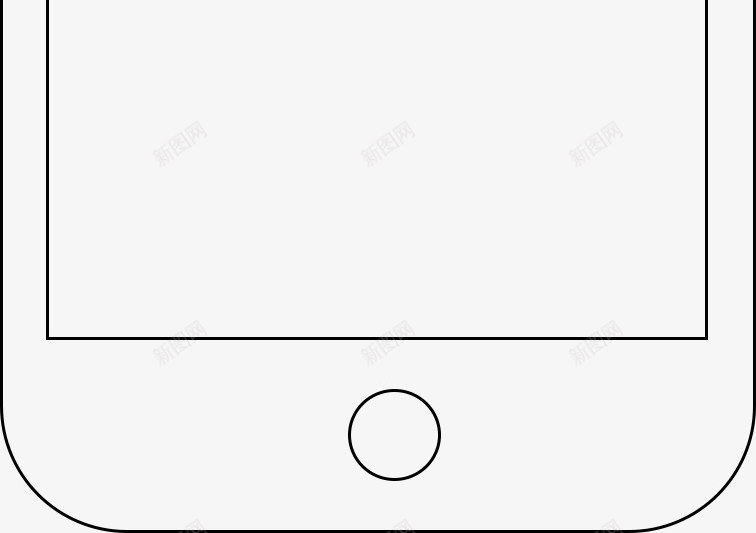 iPhone线条简约模型png_88icon https://88icon.com iPhone iPhone模型 手机模型 简约 简约模型 线条