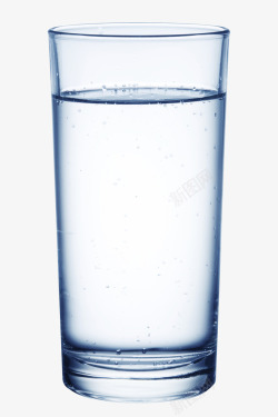 水杯里的水透明玻璃杯高清图片