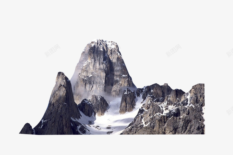 山峰png免抠素材_88icon https://88icon.com 山峰 石头 雪 高峰