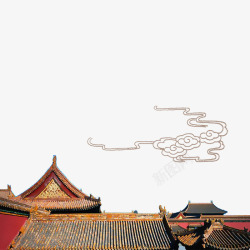 房屋屋顶中国古建筑高清图片