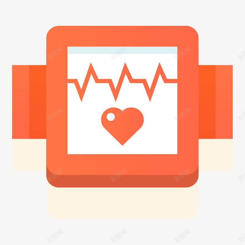 心率测算png免抠素材_88icon https://88icon.com 心率 手表 脉搏