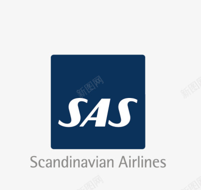 公司logo设计北欧航空矢量图图标图标