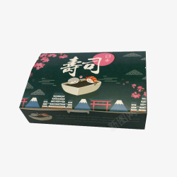 寿司一次性餐盒素材