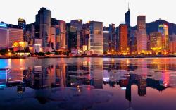 香港名胜古迹香港城市风景城市夜景高清图片