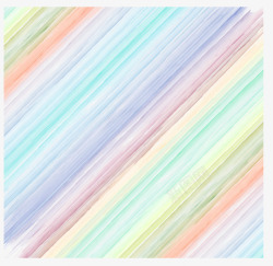 彩虹七种色彩色斜纹效果元素高清图片