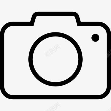 旅游摄影照片的相机图标图标