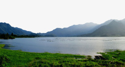 黄山景区太平湖素材