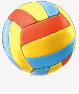 彩色沙滩球排球素材
