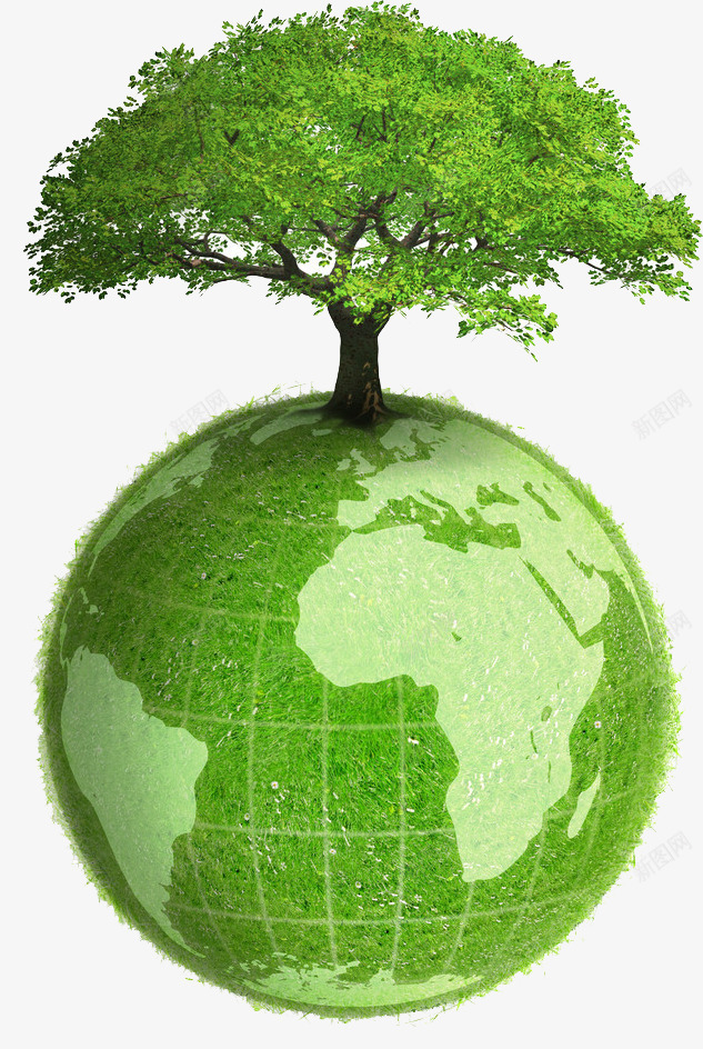 地球植物png免抠素材_88icon https://88icon.com 保护 创意 地球 环境图片