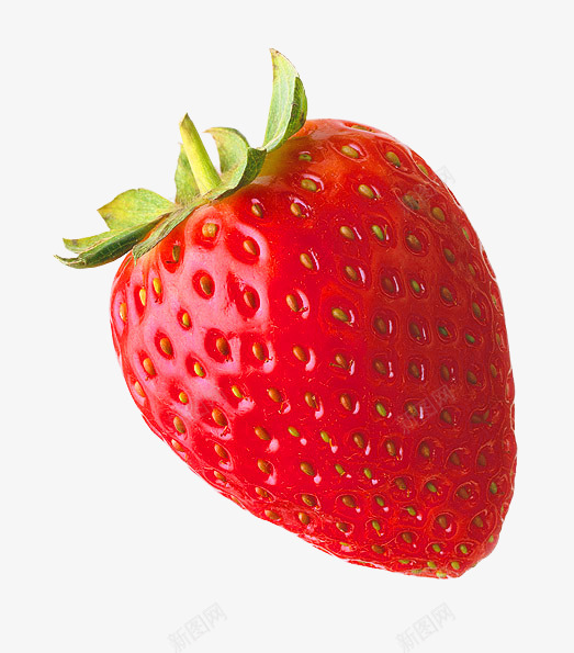 色泽新鲜的草莓png免抠素材_88icon https://88icon.com 春天 水果 草莓 食物 草莓酱