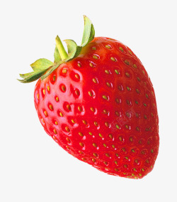色泽新鲜的草莓素材